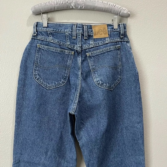 Vintage Lee Womens Mom Jeans High Rise Size 12 Medium 31 inseam - Picture 8 of 10